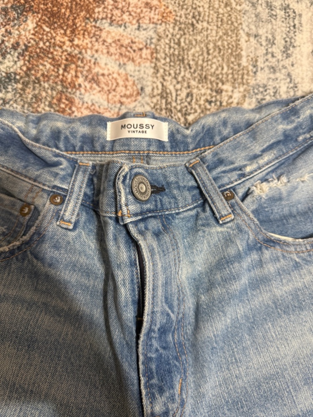 Mousy Light Wash Wide Leg Jeans - Picture 2 of 6